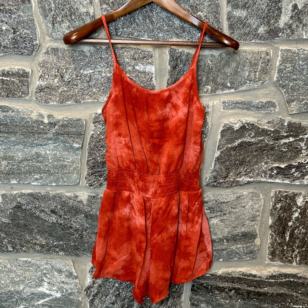 Abercrombie Kids Girl’s Romper size 13/14 orange